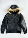 Big Train Premium Original Puffer Leather Jacket (Detechable Cap)  (L)