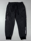 Lifework Geometric Signature Black Cargo Jogger Pants (W:32) (L:36)