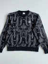 Puma Baroque Print Crewneck Sweatshirt (L)