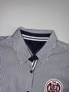 Tommy Hilfiger Sport Pinstripe Crest Shirt(S)