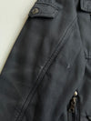 Nippon Blue Japan Multi-Zip Fleece Lined Moto Jacket – Black (M)