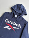 Reebok | Navy Big Vector Logo Hoodie | (S)