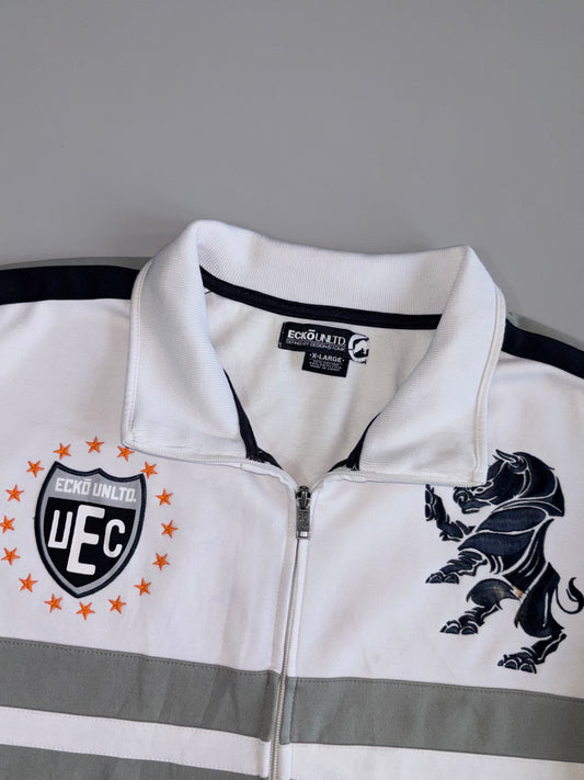 Ecko Unltd UEC Rhino Patch Embroidered Logo Track Jacket (XL)