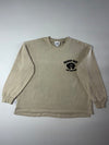 Funny Day” Graphic Long Sleeve Tee  Beige (XL)