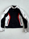 Maxler Mesh Motorcycle Riding Jacket – White/Black/Red (XS)