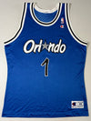 Vintage 90s Champion NBA Orlando Magic #1 Jersey – Blue (XL)