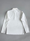 Adidas White Quarter-Zip Performance Pullover (M)