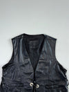 Vintage Premium Original Bomber Leather Vest (L)