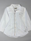 Burberry London | Nova Check Placket Button-Up Shirt – White | (XS)