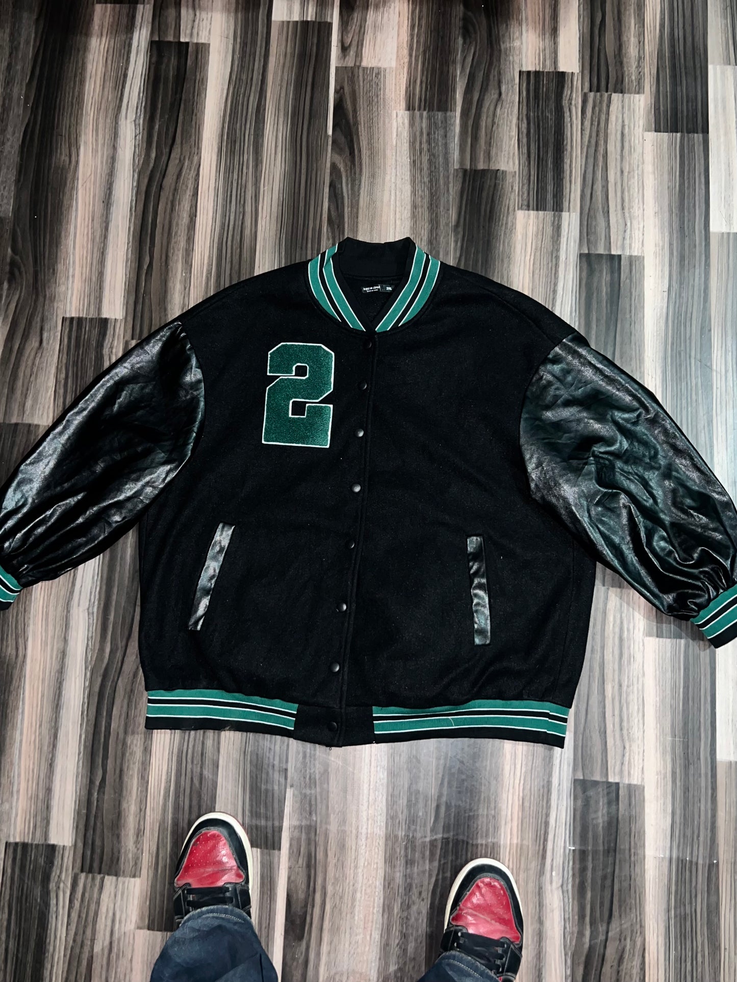ZPremium Leather Sleeves Jacket XL/2XL