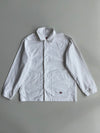Dickies White Chore Coat – Workwear Utility Jacket (L)