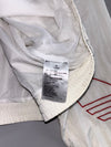 Adidas Originals Primegreen Windbreaker White Tri-Stripe Trefoil Hooded Oversized(M)