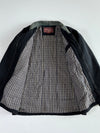Marlboro Classics Faded Black Canvas( Leather Collar) Workwear Jacket (XL)