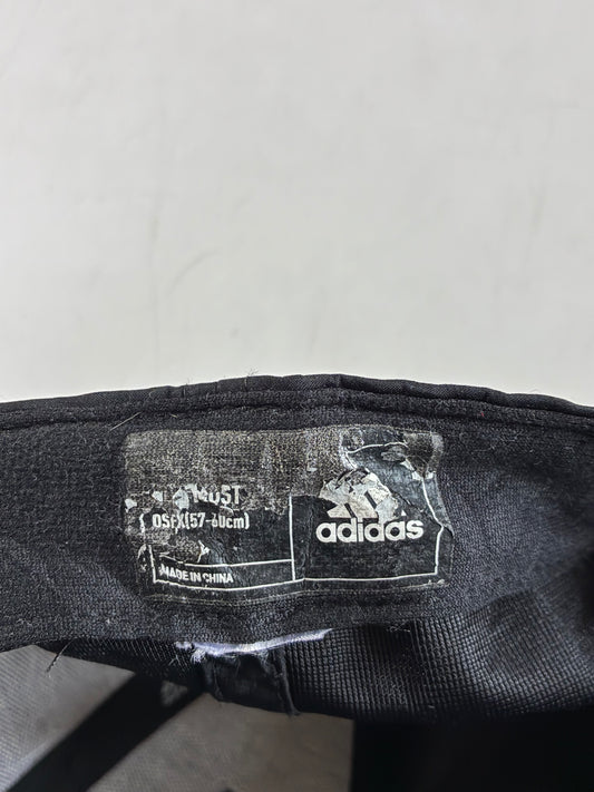Adidas Black Performance Cap – Metal Plate Logo, OSFX 57-60cm (Adjustable)