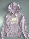 Roots Canada Classic Beaver Logo Hoodie Lavender Mauve (XS)