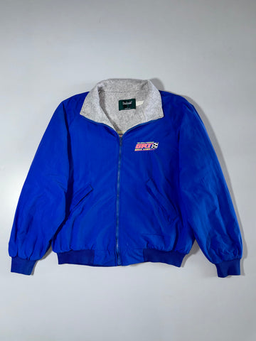 Dunbrooke GRT Race Cars Jacket – Royal Blue, Fleece Collar, Made in USA (XL)