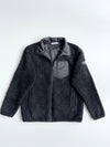 Reebok Classic Black Sherpa Fleece Zip Jacket (M)