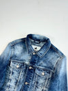 Vintage Jack And Jones Faded Blue Denim Trucker Jacket (S)