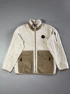 Royal County of Berkshire Polo Club | Sherpa Fleece Full Zip Cream Beige (L)