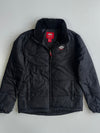 Dickies Since 1922 Puffer Jacket Black Fleece Collar (M)