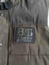 Big Train Osaka Sherpa Collar Puffer Vest – Olive Tokyo Style | (XL)