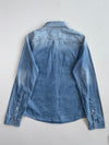 Hollister Western Denim Pearl Snap Shirt (M)