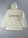 New Balance Sherpa Fleece Zip Hoodie – Cream/Ivory (XL)