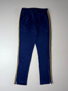 Adidas Navy & Gold 3 Stripe Track Pants – D&K Patch – (W:31) (L:43)