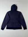 Carhartt Sherpa-Lined Zip Hoodie – Navy, Rugged Outdoor Wear,(S/M)