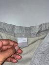 Nike Grey Black Colorblock Track Pants Windbreaker Style (W:40|L:43)
