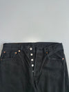 Levi’s 501 Black Denim Jeans (W:32) (L:42)