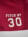 Abercrombie & Fitch "Fitch NY 30" Raw Hem Sweat Shorts (W:32) (L:20)