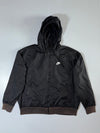 Nike Windrunner Hooded Track Jacket Black/Brown Trim (XL)