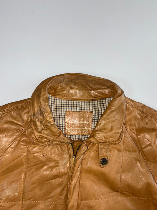 Etches Leder Premium Original Leather Jacket (XL)