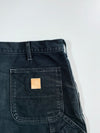 Carhartt Washed Black Carpenter Shorts (W:36 |L:20)