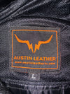 Austin Leather Moto Paded Jacket (L/XL)
