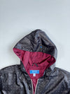 Adidas Originals Monogram Hooded Windbreaker Jacket | Vintage Full Zip (M)