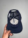 Lacoste Foam Trucker Cap White/Navy – Big Croc Logo, Mesh Back (Adjustable)