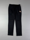 Puma Black Reflective Logo Track Pants (W:30) (L:38)
