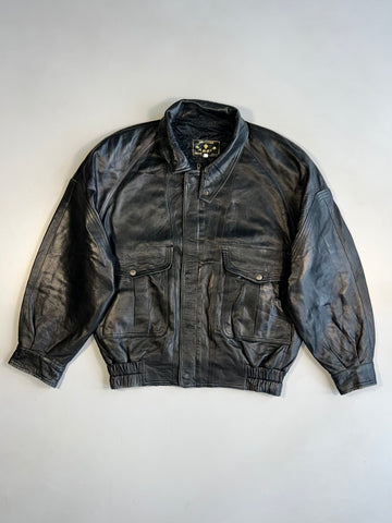 ZSuper Premium Original Pure  Leather Jacket (XL)