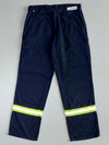 Carhartt FR Navy Reflective Work Pants (W:35|L:44)