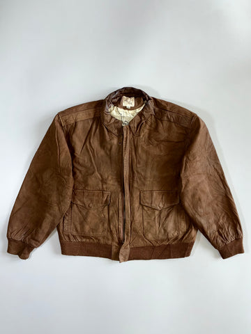 John Weitz Premium Original Leather Jacket(L/XL)