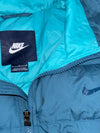 Nike Puffer Vest  Navy Blue x Teal, Vintage Sportswear (L)