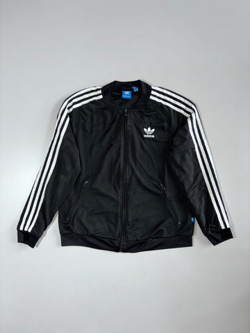 Adidas Originals | Trefoil 3-Stripe Track Jacket | Black White (S)
