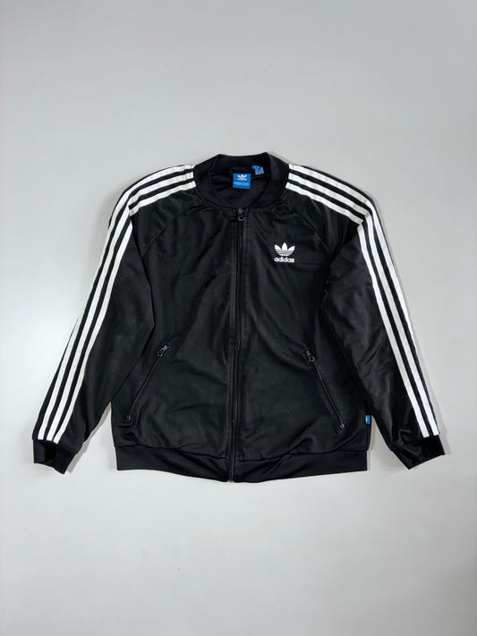 Adidas Originals | Trefoil 3-Stripe Track Jacket | Black White (S)