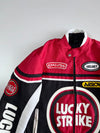 Lucky Strike Racing Jacket Lucky Strike × Arrow × Helmet patches, quilted lining (S)