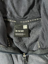 Under Armour Threadborne Fleece Hooded Half-Zip Pullover — Charcoal Grey (L)