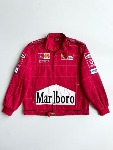 Vintage Ferrari Marlboro F1 Racing Jacket – Red (2XL)