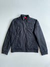 EDC by Esprit Black Canvas Utility Bomber Jacket (L)