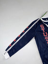 Vintage Stussy Navy Mesh Long Sleeve Jersey (M)